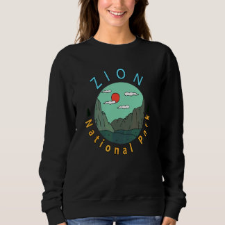 Zion National Park Utah Tourist Reisende Wanderer Sweatshirt