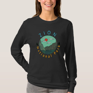 Zion National Park Utah Tourist Reisende Wanderer T-Shirt