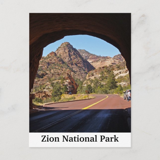 Zion National Park Utah Travel Postkarten (Vorderseite)