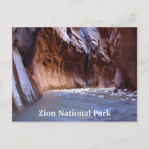 Zion National Park Utah Travel Postkarten