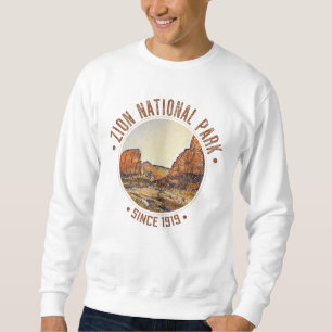 Zion National Park Utah USA Außenbereich gestört Sweatshirt