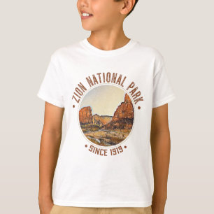 Zion National Park Utah USA Außenbereich gestört T-Shirt