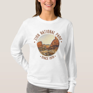 Zion National Park Utah USA Außenbereich gestört T-Shirt