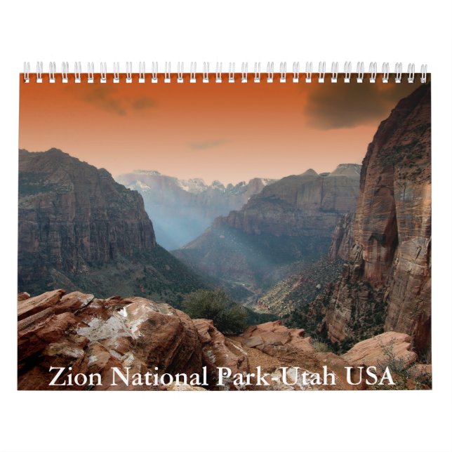 Zion National Park-Utah USA Calendar Kalender (Titelbild)
