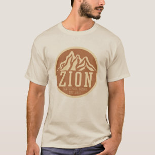 Zion National Park Utah USA Outdoor Retro T-Shirt