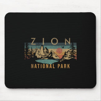 Zion National Park Utah USA Outdoor Vintage Mousepad