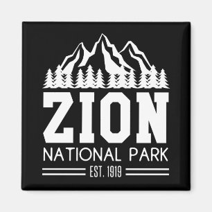 Zion National Park Utah USA Outdoor Wandern Magnet