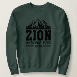 Zion National Park Utah USA Outdoor Wandern Sweatshirt