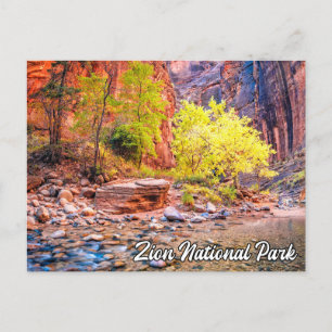 Zion National Park, Utah, USA Postkarte