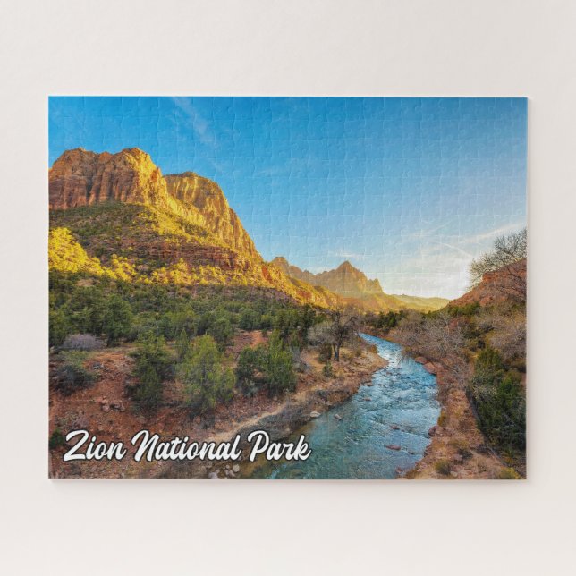 Zion National Park, Utah, Vereinigte Staaten Puzzle (Horizontal)