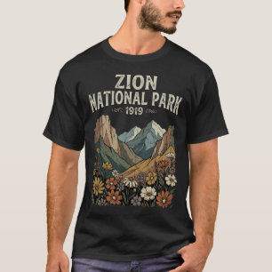 Zion National Park Utah Vintage Naturliebhaber T-Shirt