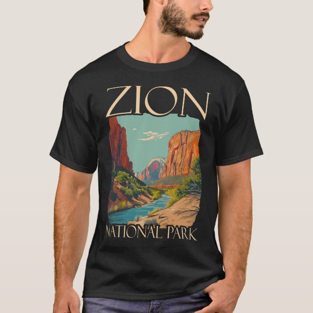 Zion National T-Shirt (Vorderseite)
