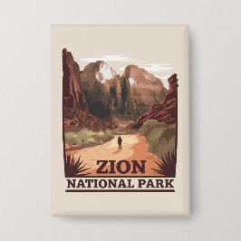 Zion-Nationalpark Button