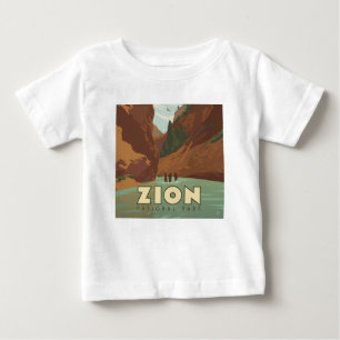 Zion-Nationalpark   Die Pfeile Baby T-shirt