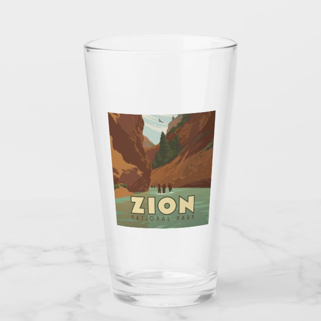 Zion-Nationalpark | Die Pfeile Glas (Vorderseite)