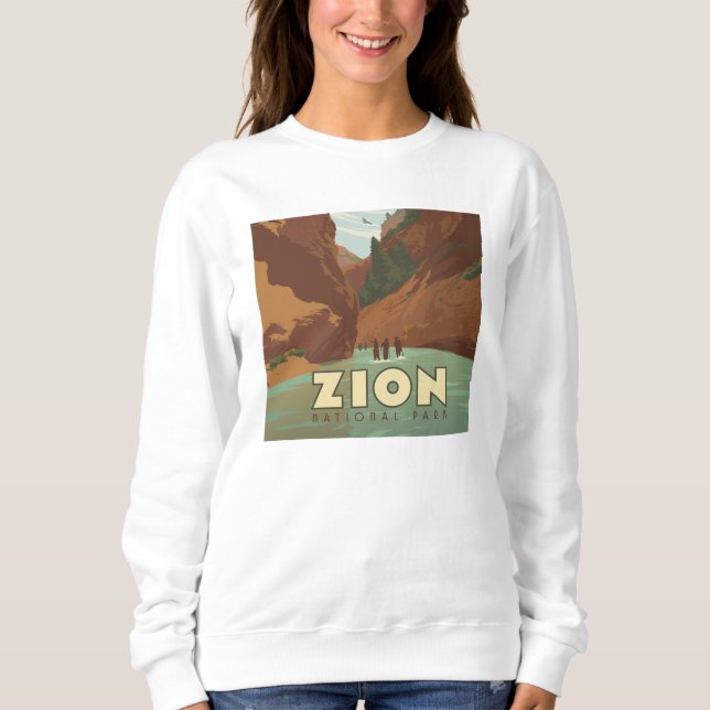 Zion-Nationalpark | Die Pfeile Sweatshirt (Vorderseite)