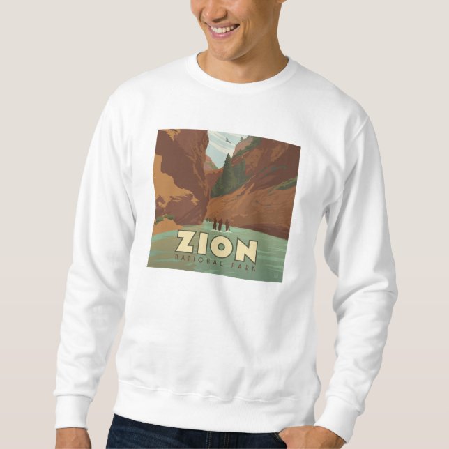 Zion-Nationalpark | Die Pfeile Sweatshirt (Vorderseite)