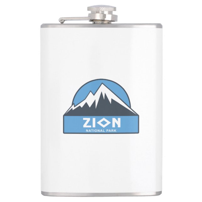 Zion-Nationalpark Flachmann (Vorderseite)