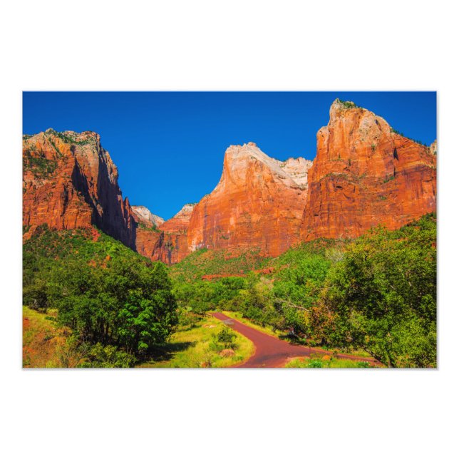 Zion-Nationalpark Fotodruck (Vorne)