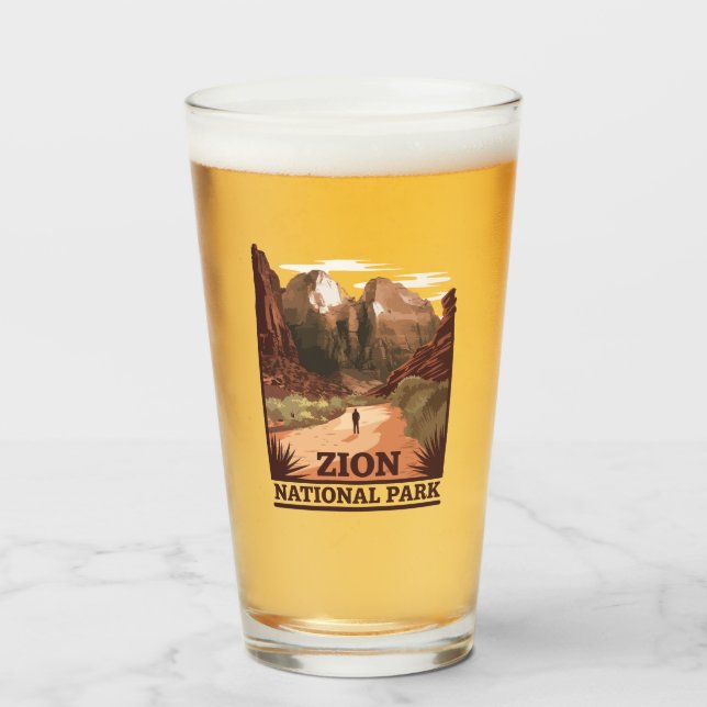 Zion-Nationalpark Glas (Vorne (Gefüllt))