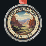 Zion Nationalpark Illustration Reisen Kunst, Dicht Ornament Aus Metall<br><div class="desc">Zion Vektorgrafik Design. Der Park ist ein Naturschutzgebiet im Südwesten Utah,  das sich durch die steilen roten Felsen des Zion Canyon auszeichnet.</div>