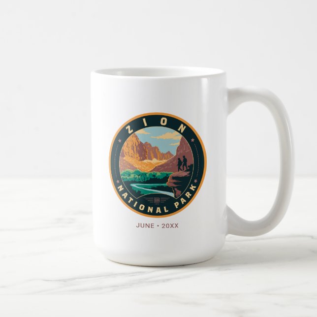 Zion-Nationalpark Kaffeetasse (Rechts)