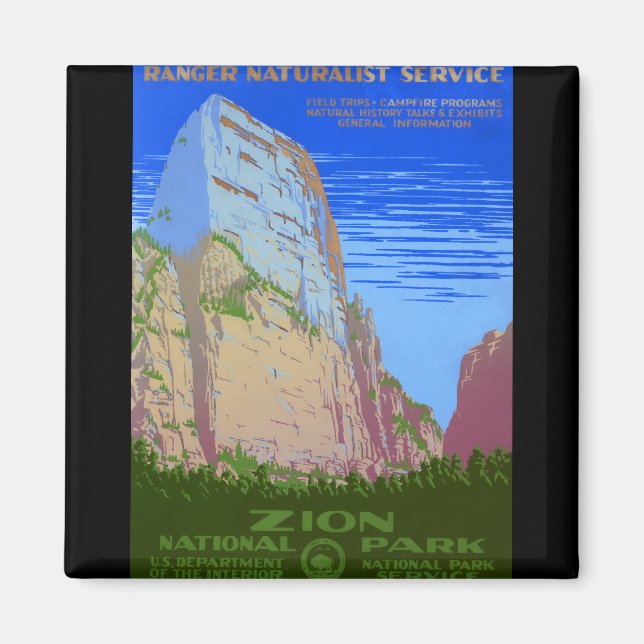 Zion-Nationalpark Magnet (Vorne)