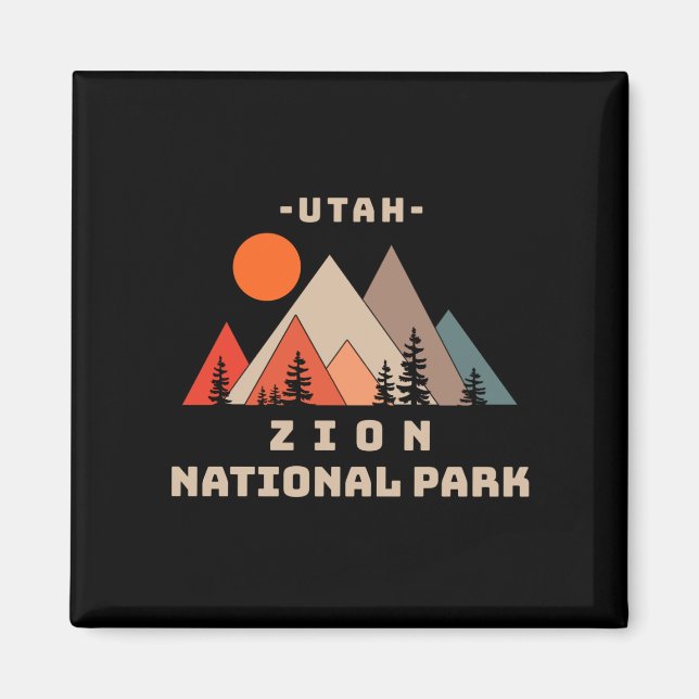 Zion-Nationalpark Magnet (Vorne)
