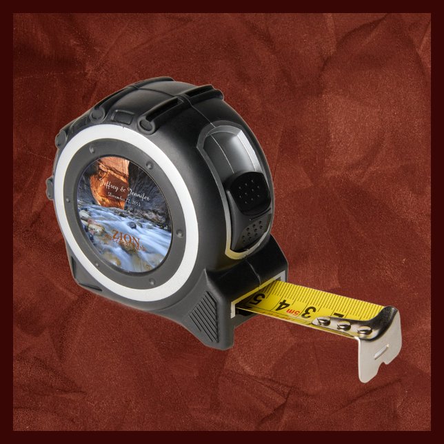 Zion Nationalpark Narrows Trauzeuge Geschenk Maßband (Von Creator hochgeladen)