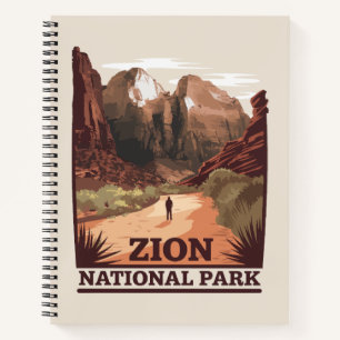 Zion-Nationalpark Notizbuch