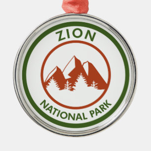 Zion-Nationalpark Ornament Aus Metall