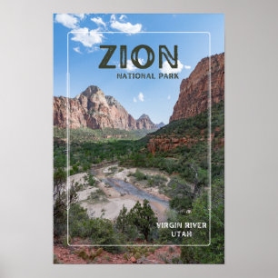 Zion-Nationalpark Poster