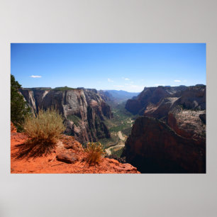 zion Nationalpark Poster