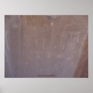 Zion-Nationalpark Poster