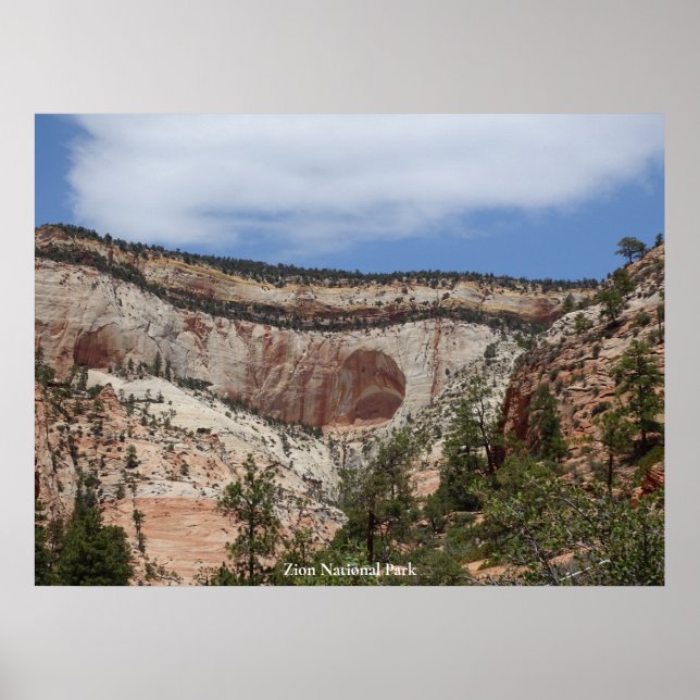 Zion-Nationalpark Poster (Vorne)