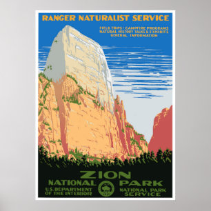 Zion-Nationalpark Poster