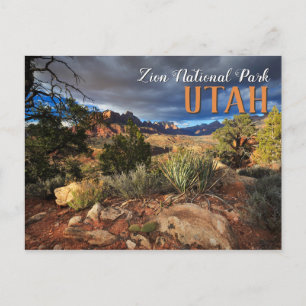 Zion-Nationalpark Postkarte