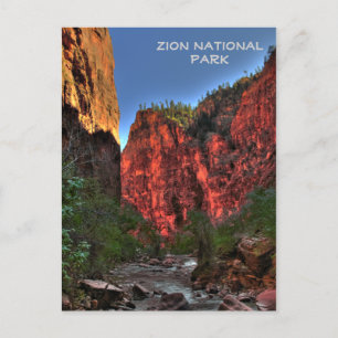 Zion-Nationalpark Postkarte