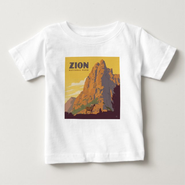Zion-Nationalpark | Ram Baby T-shirt (Vorderseite)