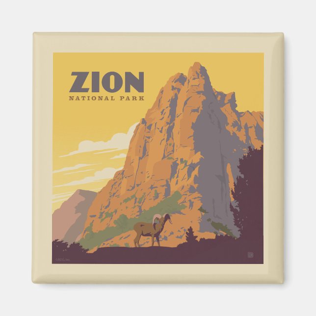 Zion-Nationalpark | Ram Magnet (Vorne)