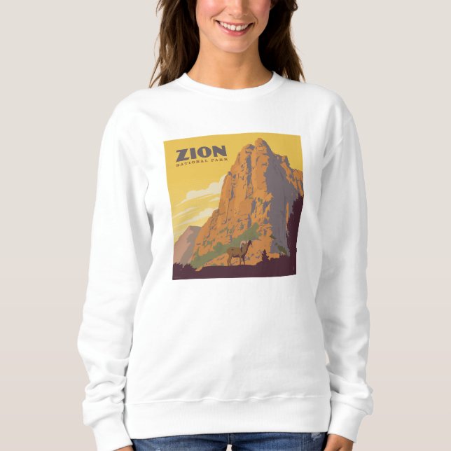 Zion-Nationalpark | Ram Sweatshirt (Vorderseite)