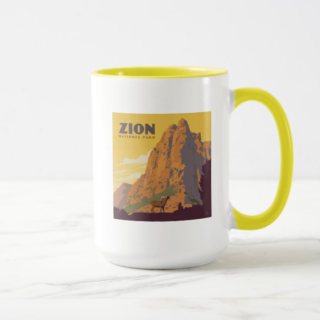 Zion-Nationalpark | Ram Tasse (Rechts)