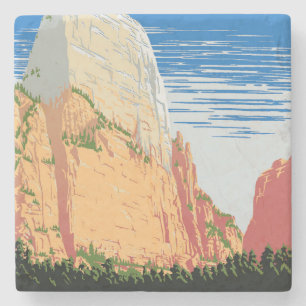 Zion-Nationalpark Steinuntersetzer