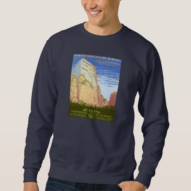 Zion Nationalpark Sweatshirt (Vorderseite)