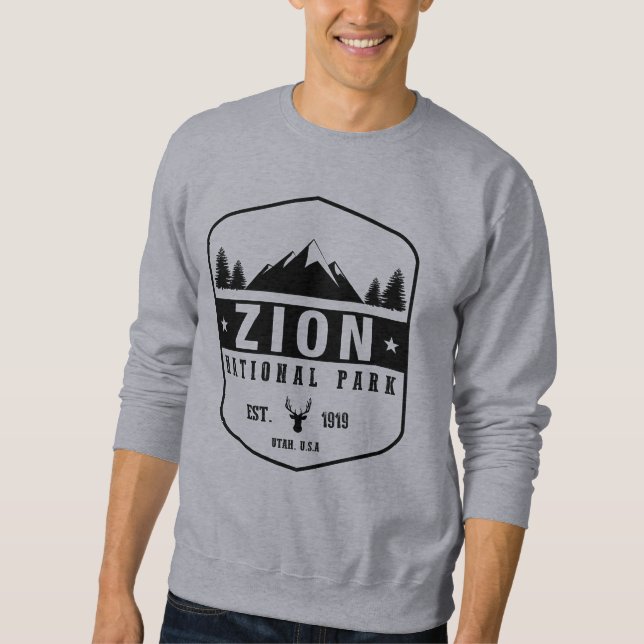 Zion Nationalpark Sweatshirt (Vorderseite)