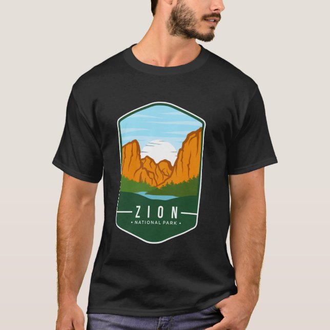 Zion-Nationalpark T-Shirt (Vorderseite)