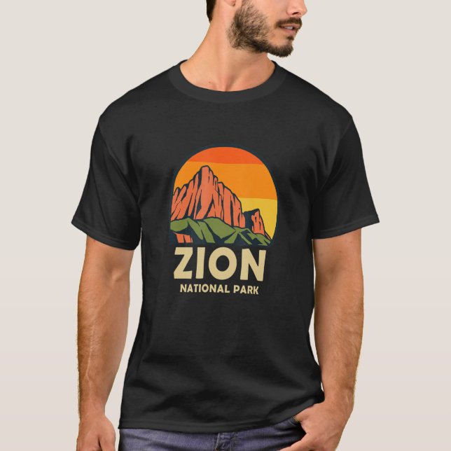 Zion-Nationalpark T-Shirt (Vorderseite)
