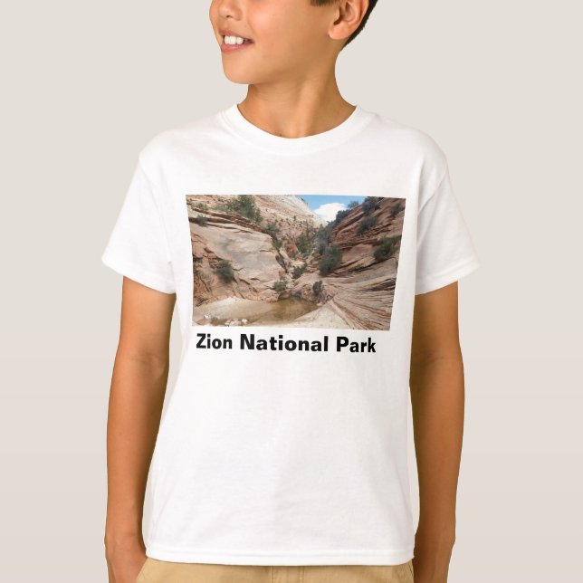 Zion-Nationalpark T-Shirt (Vorderseite)