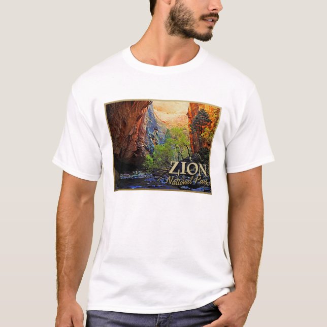 Zion-Nationalpark T-Shirt (Vorderseite)