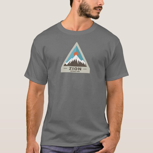 Zion-Nationalpark T-Shirt (Vorderseite)